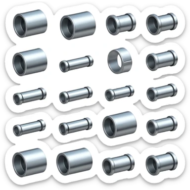 metal fittings sticker