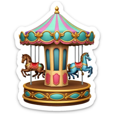 carrousel sticker
