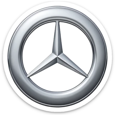 Logotipo da mercedes sticker