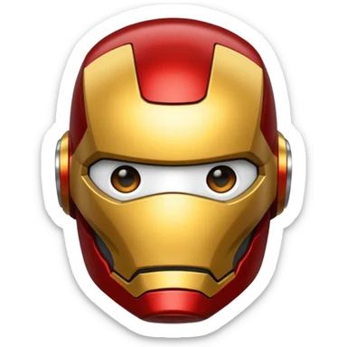 Ironman emoji sticker