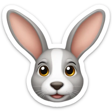 conejo malo sticker