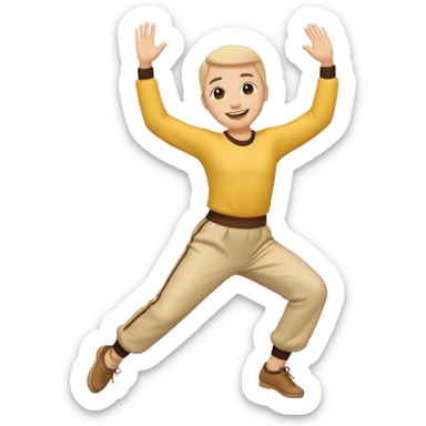 An emoji best used to describe dancing sticker