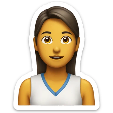 chica desespera enfadada sticker