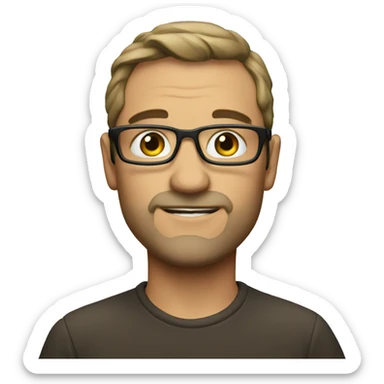 A Hugo glass  sticker