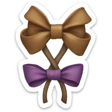 Bow sticker