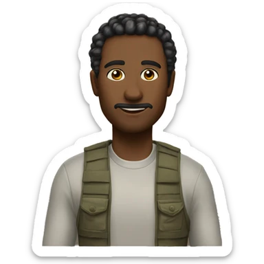 Зайчик целует зайчика sticker