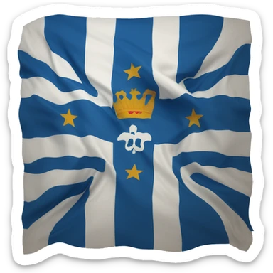 Asturias flag sticker