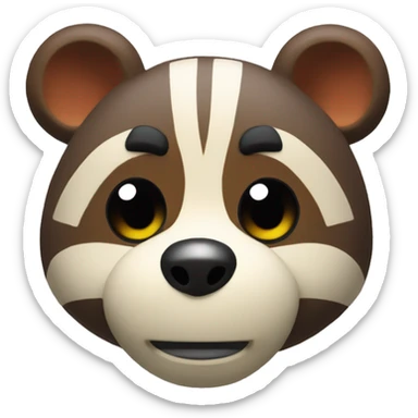 Create Tanuki from super Mario  sticker