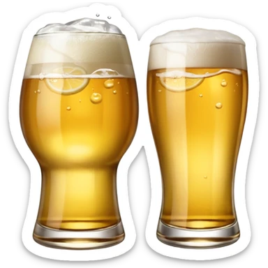 Soju, beer sticker