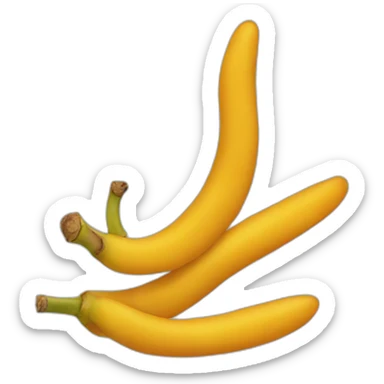 Tumeric root sticker