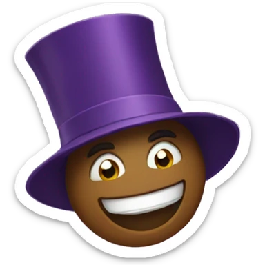 Purple new year  sticker