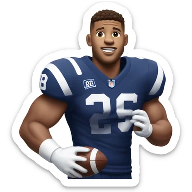 Saquon Barkley Super Bowl champion  sticker