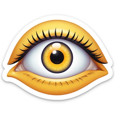 The lamp of the body is the eye. If therefore thine eye be single, thy whole body shall be full of light: but if thine eye be evil, thy whole body shall be full of darkness. 
Luke 11:34

 sticker