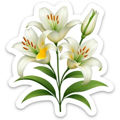 Lilies sticker