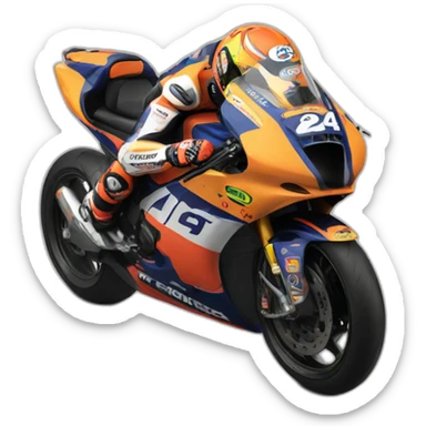 Moto gp sticker