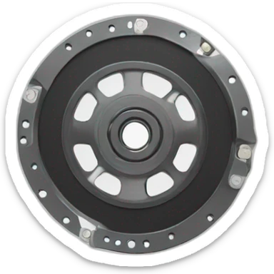 Clutch disc sticker