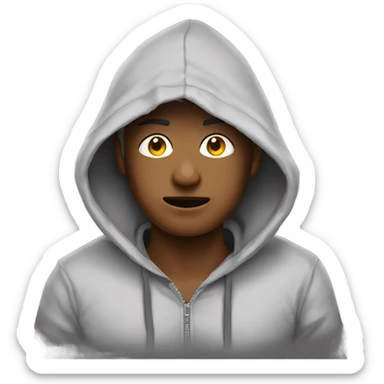 Ripped Hoodie sticker