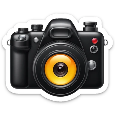 Camera clicking images with beautiful moments  sticker