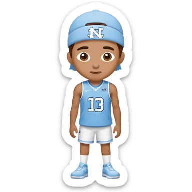 Unc tarheel sticker