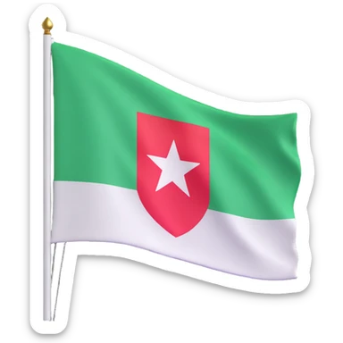 flag of Abkhazia sticker