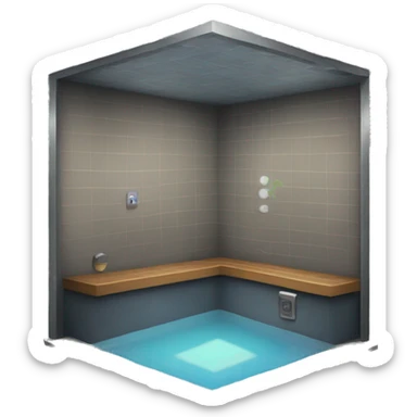 Steam room  sticker