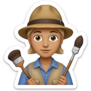 Archaeologist sticker