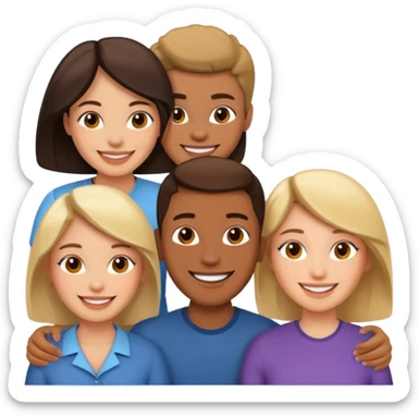 DOS MUJERES Y UN HOMBRE sticker