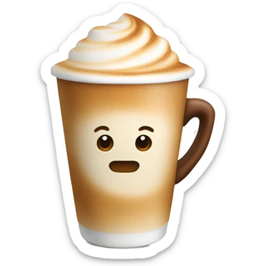 Latte  sticker