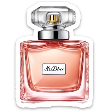 Miss dior perfume sticker