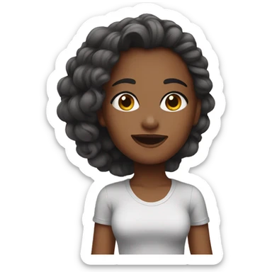 Clean girl vibes sticker