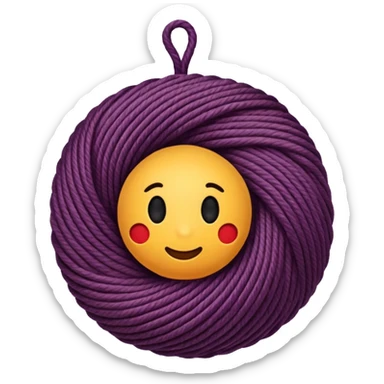 yarn ball sticker