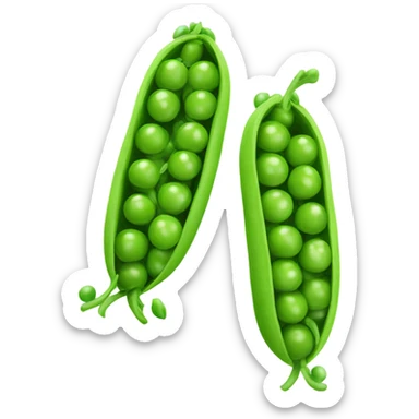 Peas in a pod not allowed sticker