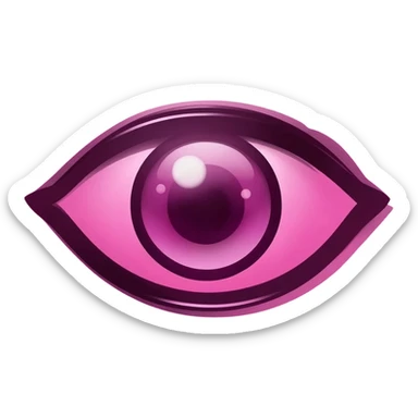 Pink evil eye 🧿 sticker