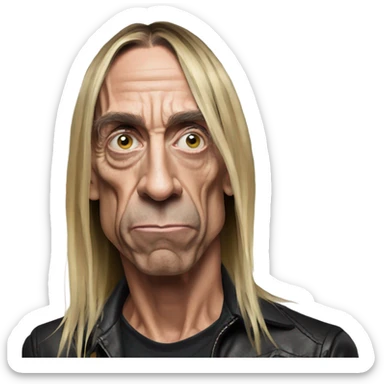iggy pop sticker