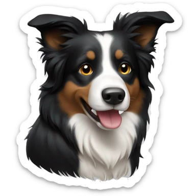 Border collie  sticker