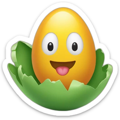 Oeuf de Pâques sticker