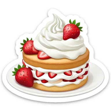 strawberry shortcake sticker