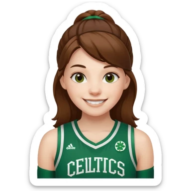 Make a girl Bostons  sticker