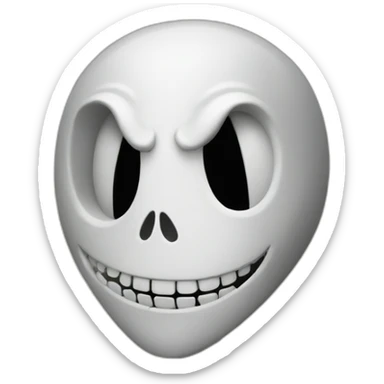 Jack-skellington sticker