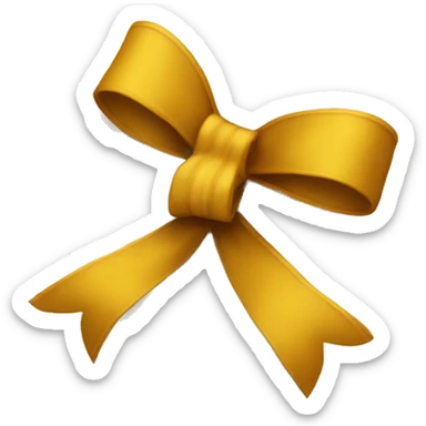 Bows on a book sticker