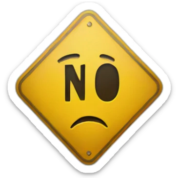 no through road sign sticker