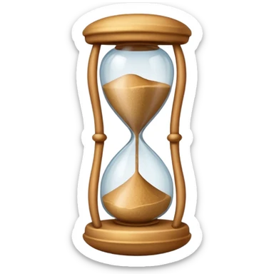 a  Hourglass shape Peanut  sticker