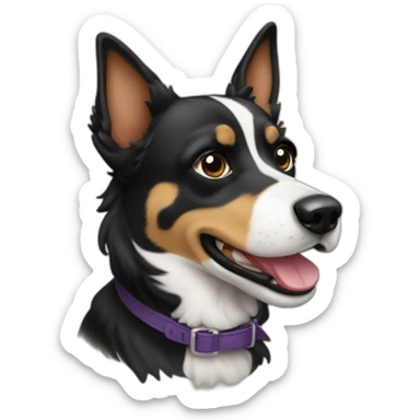 Perro raza Bodeguero andaluz sticker