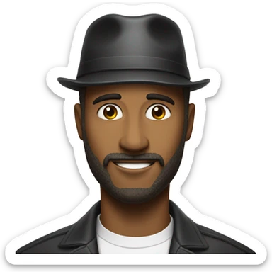 Flat Car tire weird a birthday hat Sunday  sticker