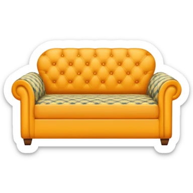 Couch or lamp in box
 sticker
