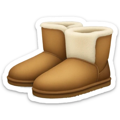 UGG slippers  sticker
