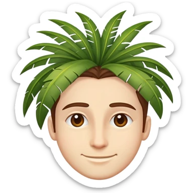 smirking face with palm on forehead sticker