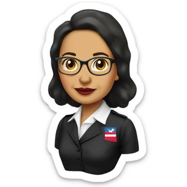 Julia Constancia de Burgos García was a Puerto Rican poet. As an advocate of Puerto Rican independence, she served as Secretary General of the Daughters of Freedom, the women's branch of the Puerto Rican Nationalist Party. burgundy  sticker