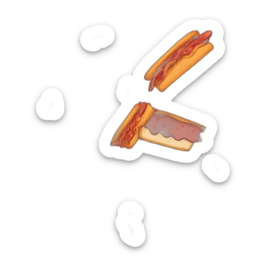 explosive pastrami sticker