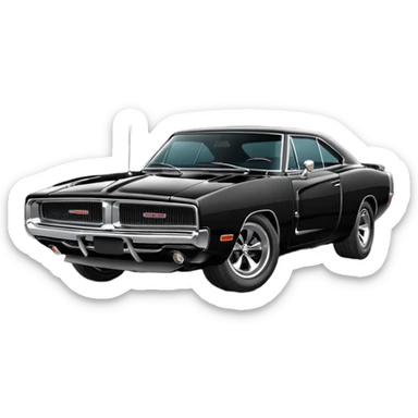 Dodge charger sticker
